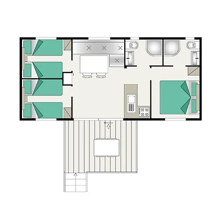 Villaggio San Francesco - Adria Mobile Homes 4* 두나 베르데